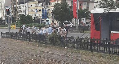 Samsun'da talihsiz olay: Otobüste yangın tüpü patladı!