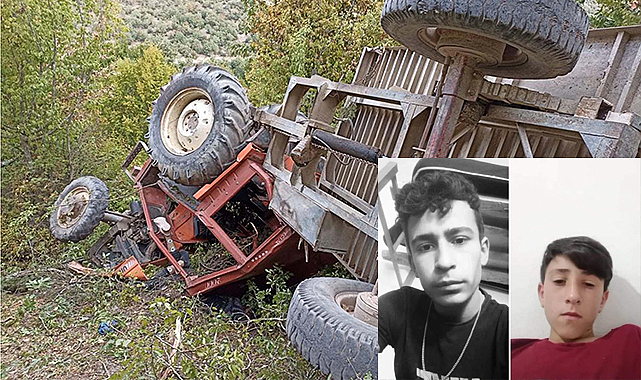 Samsun'da traktör faciası! 2 çocuk can verdi