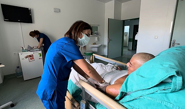 Samsun’da yanık merkezine yılda 8 bin 500 hasta geliyor