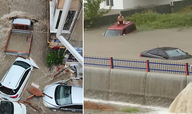 Samsun'da yaşanan selde mahsur kalan mevsimlik işçiler dahil 618 kişi kurtarıldı