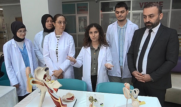 Samsun Eğitim ve Araştırma Hastanesi'nde vatandaşlara bilgilendirme