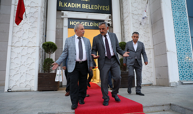 Samsun Eski Valisi Osman Kaymak'tan İlkadım'a ziyaret