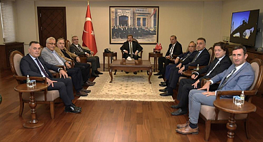 Samsun TSO Yönetimi'nden Vali Tavlı'ya ziyaret