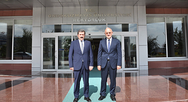 Samsun Valisi Orhan Tavlı’dan anlamlı ziyaret