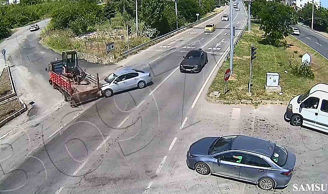 Samsun'da kaza yapıp kaçtı! KGYS yakaladı
