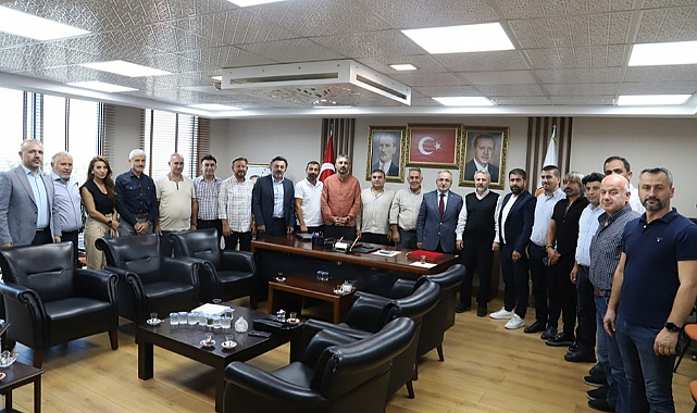 Samsunlu müteahhitlerden AK Parti ve MHP'ye ziyaret