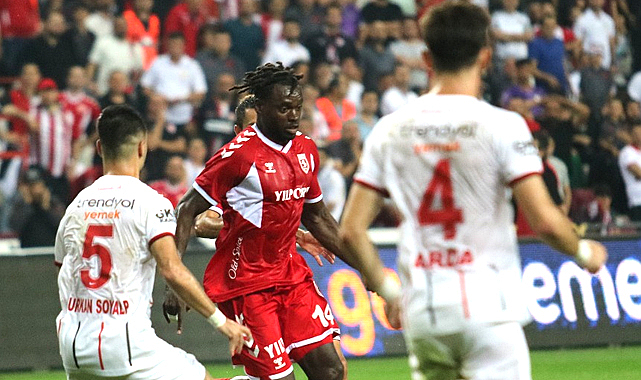 Samsunspor Gaziantepspor 2-1 yenildi