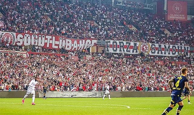 Samsunspor taraftarı Beşiktaş’ı solladı! 4. sırada