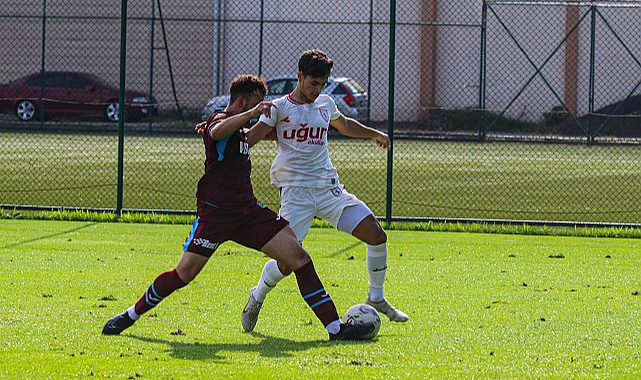 Samsunspor U19, Trabzon'dan 1 puanla döndü: 2-2
