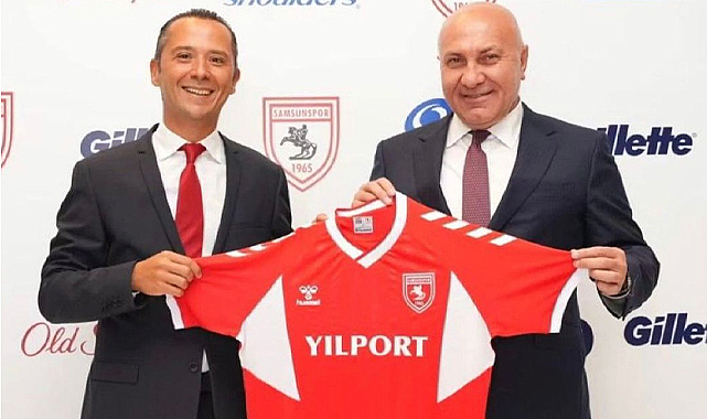 Samsunspor'un formasına dünyaca ünlü firma sponsor oldu
