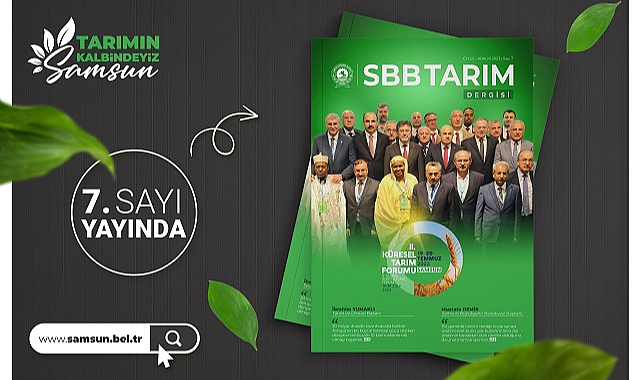 SBB Tarım Dergisi'nin 7'nci sayısı yayında