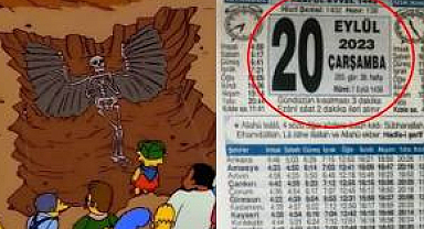 Simpsons çizgi dizisinden 20 Eylül kehaneti!