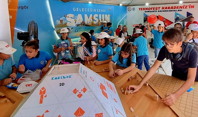 TEKNOFEST İzmir'de Samsun standına yoğun ilgi