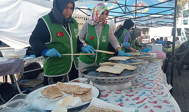 Terme'de ihtiyaç sahibi  öğrenciler için kermes