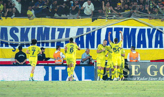 Trendyol Süper Lig: Corendon Alanyaspor: 0 - Fenerbahçe: 1