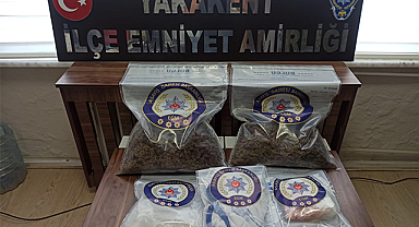 Yakakent’te uyuşturucu baskını! 2 kilo skunk ele geçirildi