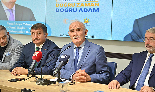 Yılmaz Çorum’dan seslendi: Belediye başkanlarını vatandaş belirleyecek