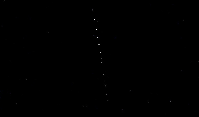 Yozgat'ta Elon Musk'un StarLink uyduları göründü