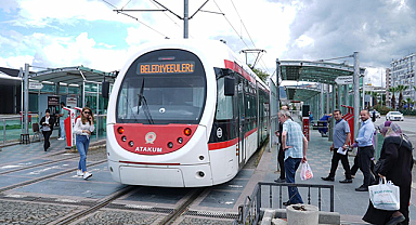Artık taraftara tramvay ücretli!