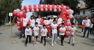 Asarcık'ta 100. yıl koşusu düzenlendi