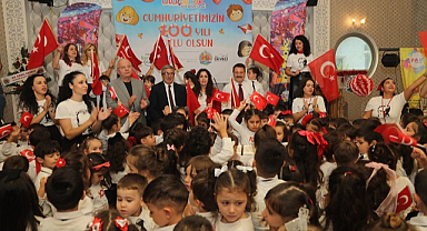 Atakum'da cumhuriyet çocuklarının 100. yıl coşkusu
