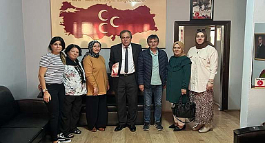 Bafra'da MHP şehit aileleri ve gazileri ağırladı