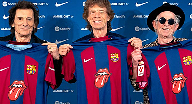 Barcelona maça Rolling Stones logosuyla çıkacak