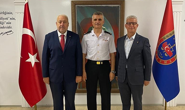 Başkan Kazım Yılmaz'dan Tuğgenaral Mustafa Bakçepınar'a ziyaret