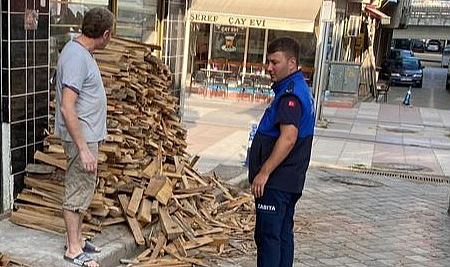 Canik’te sokaklar tek tek kontrol edildi
