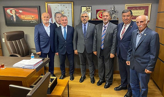 Ersan Aksu Havza heyetini ağırladı