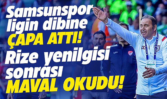 Fuat Çapa'dan Rize yenilgisi yorumu! Bireysel olarak iyi, takım olarak gerideyiz