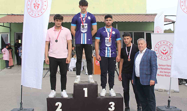Havza'da 100. Yıl spor etkinlikleri madalyalar ile taçlandı
