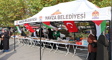 Havzalı kadınlardan Filistin yararına kermes