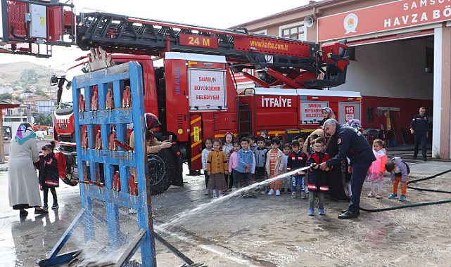 İtfaiyecilik mesleğini yakından tanıdılar