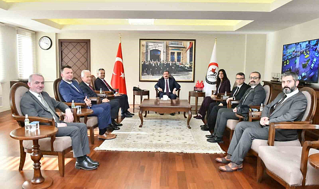 Makina mühendislerinden Vali Tavlı'ya ziyaret