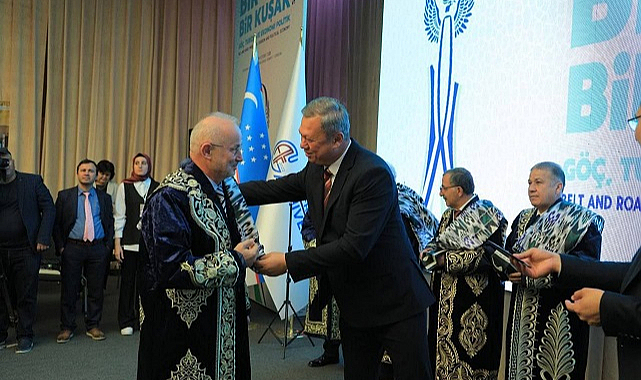 OMÜ Rektör Yavuz Ünal Özbekistan'da