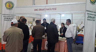 OMÜ, Samsun Tarım Fuarı’nda stant açtı