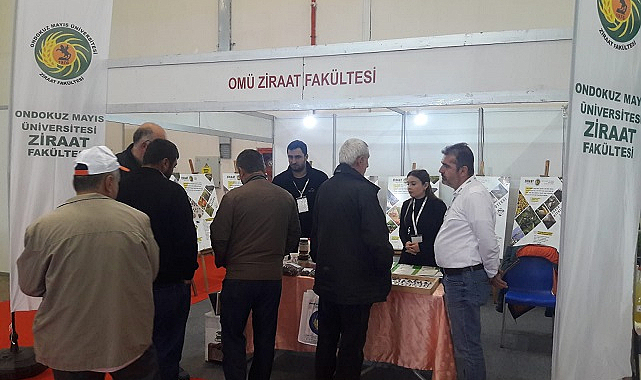 OMÜ, Samsun Tarım Fuarı’nda stant açtı