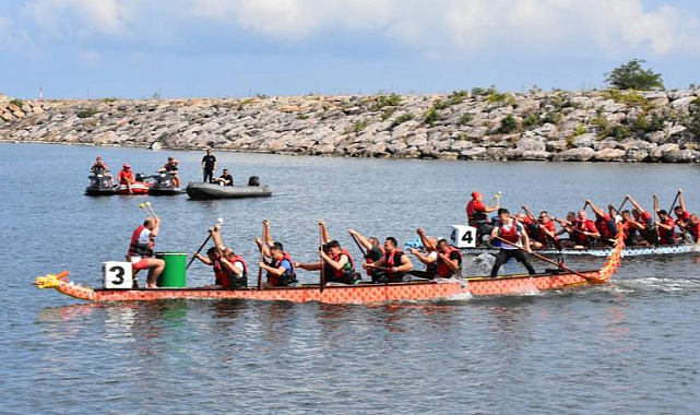 Ordu'da "Dragon Bot Yarışı" düzenlendi