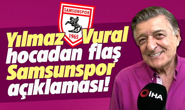 Samsun'a gelen Yılmaz Vural'dan flaş Samsunspor açıklaması!