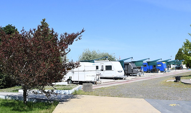 Samsun'a karavan tatili için 39 ülkeden turist geldi