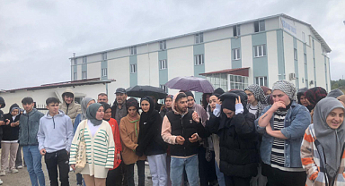 Samsun Asarcık'ta tekstil işçileri eylem yaptı!