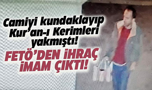 Samsun Bafra'da camiyi kundaklayan kişi FETÖ'den ihraç imam çıktı