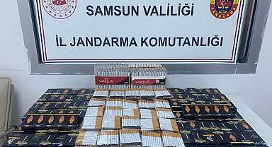 Samsun'da 31 bin kaçak makaron ele geçirildi