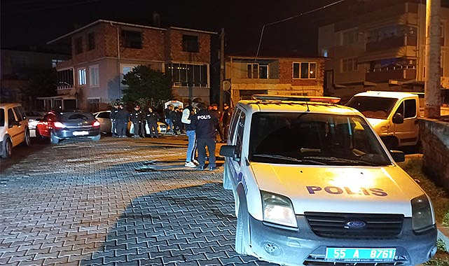 Samsun Çarşamba'da bıçaklayıp kaçtılar