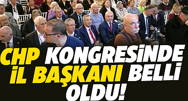 Samsun'da CHP İl Başkanlığı Kongresinde başkanlığa Mehmet Özdağ seçildi