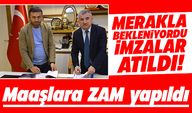 Samsun'da Havza Belediyesi'nde işçi maaşlarına yüzde 23 ek zam yapıldı