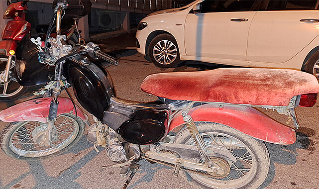 Samsun'da motosiklet hırsızlığına gözaltı