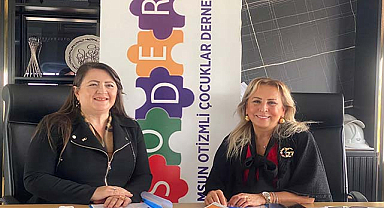 Samsun'da Otizmli Çocuklar Derneği’ne destek