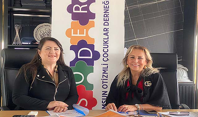 Samsun'da Otizmli Çocuklar Derneği’ne destek